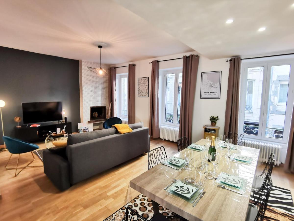 Premier Chapitre - Design Et Charme De L'Ancien En Coeur De Ville Saint-Brieuc Zewnętrze zdjęcie
